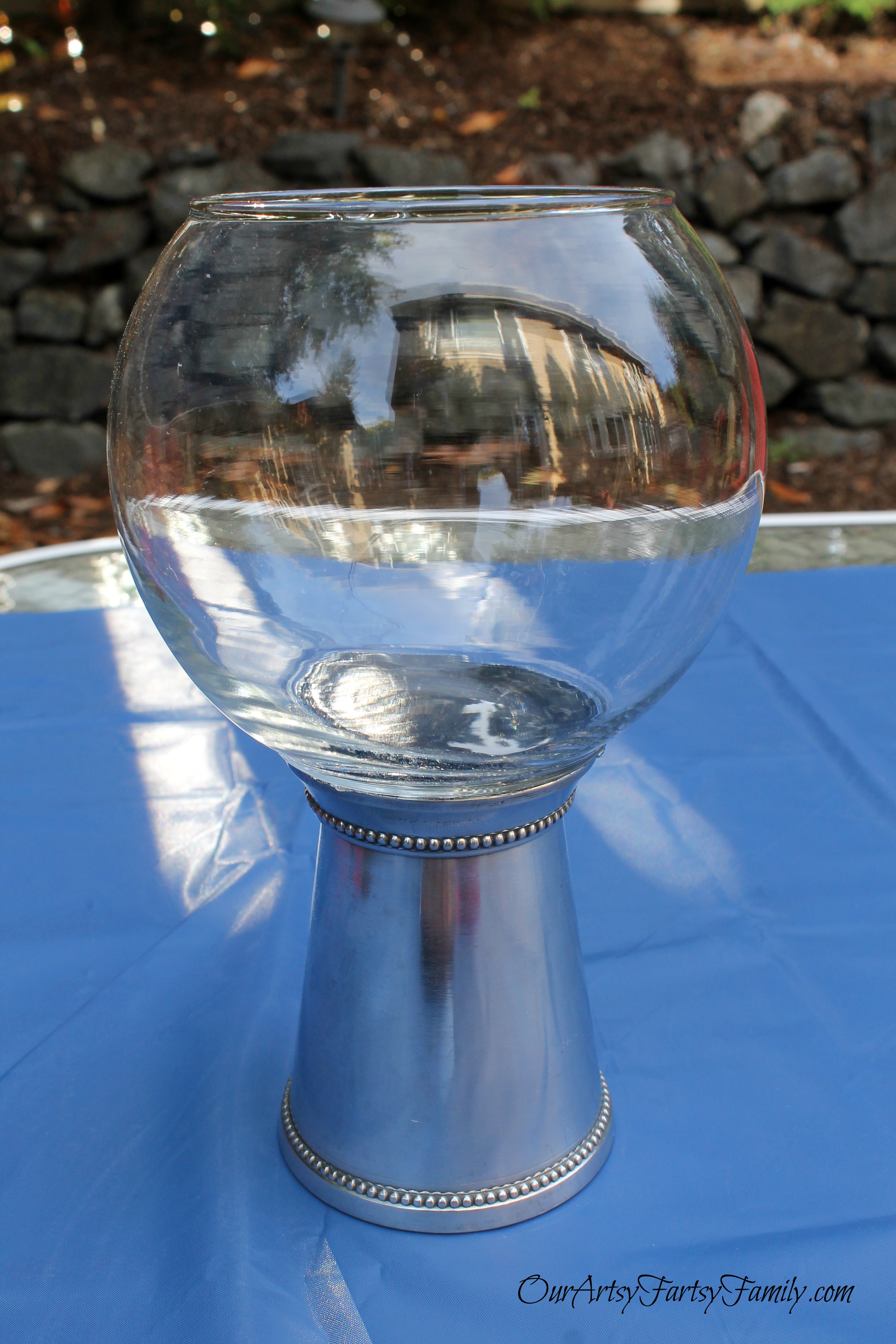 DIY Pedestal Globe 2